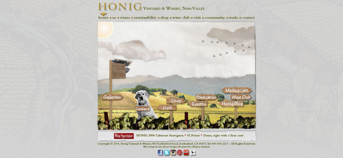 Honig's Website Design